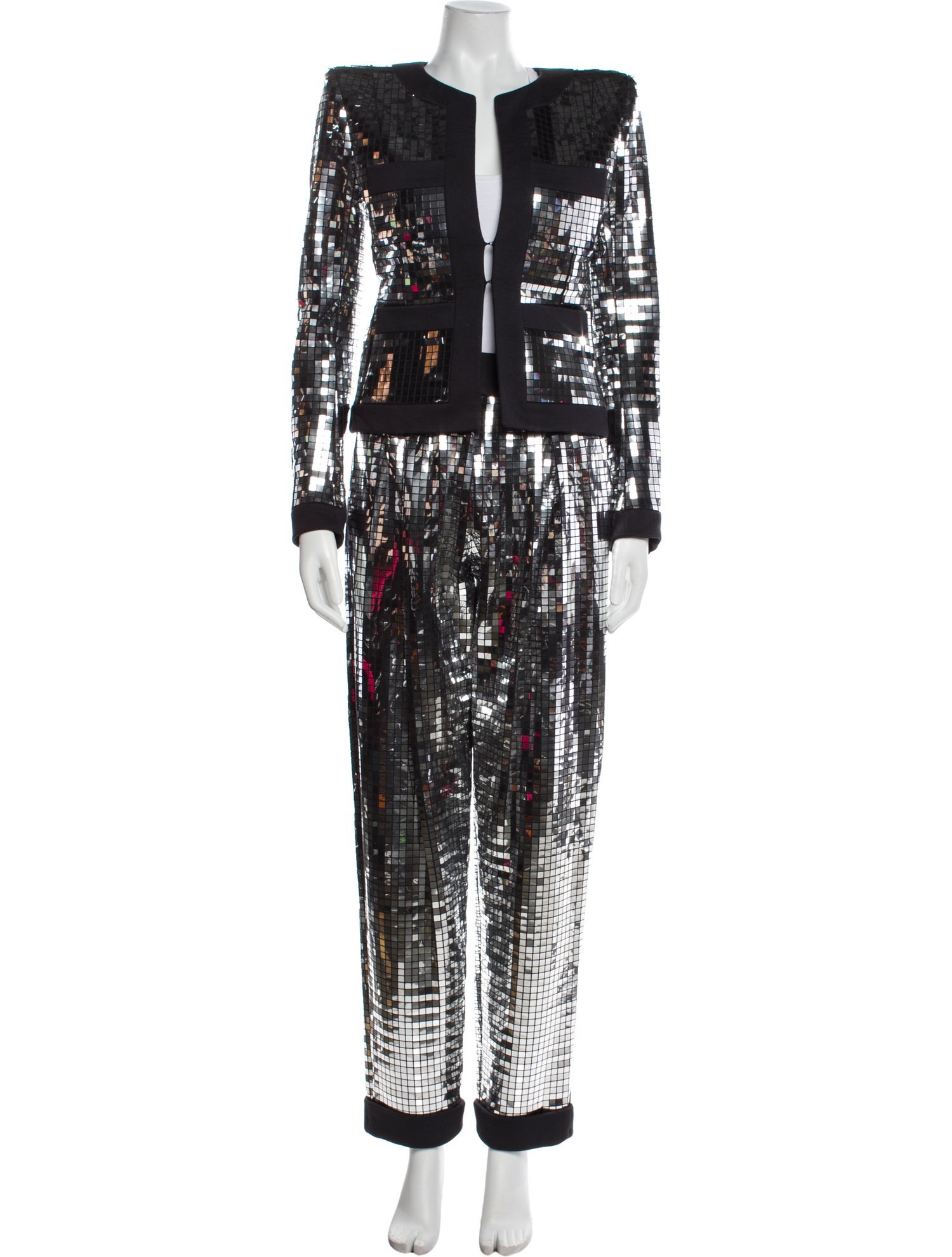 Balmain Studded Accents Pantsuit w/ Tags