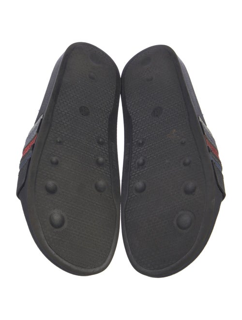 Balmain Glitter Printed Slides