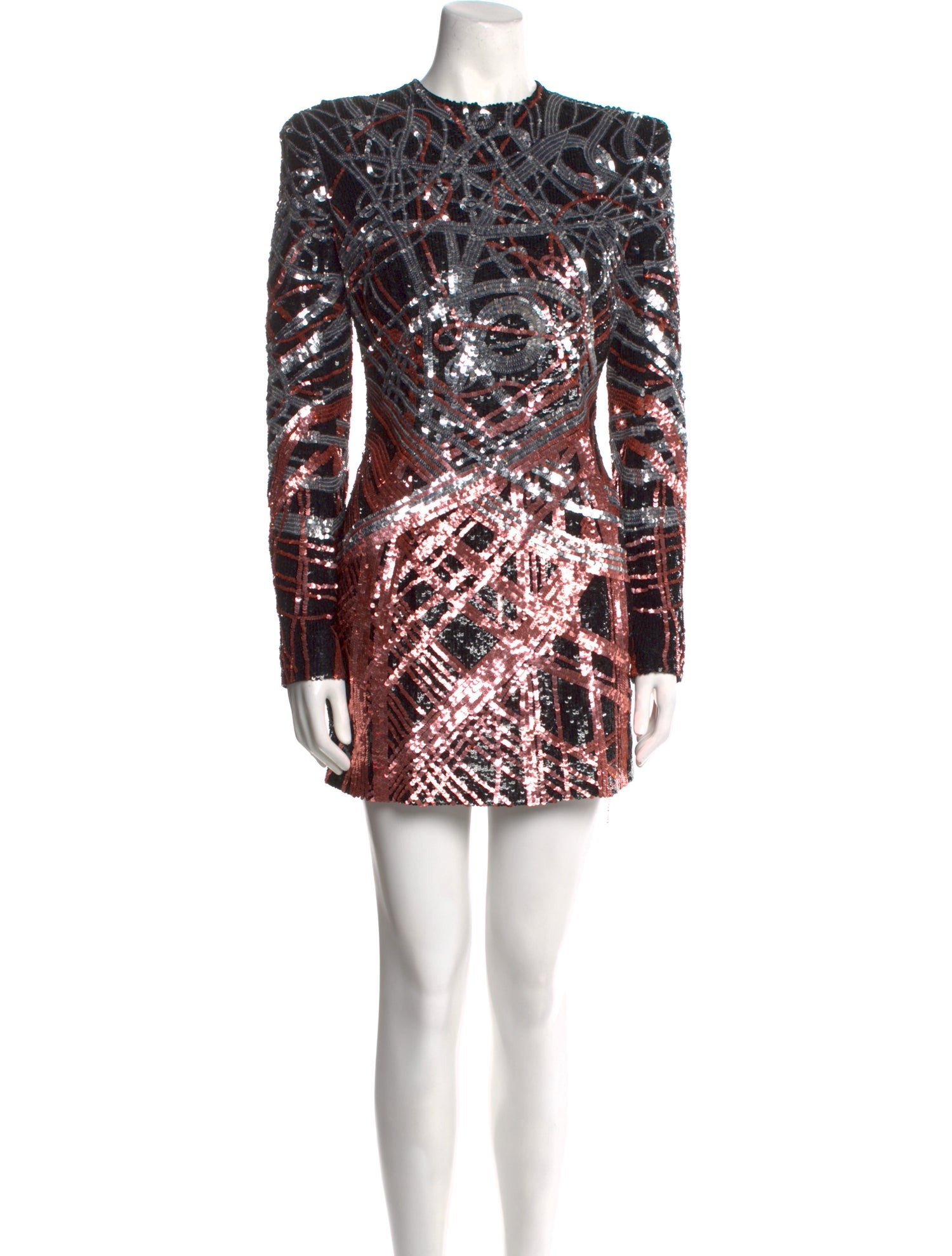 Balmain Printed Mini Dress