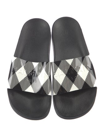 Balmain Rubber Printed Slides