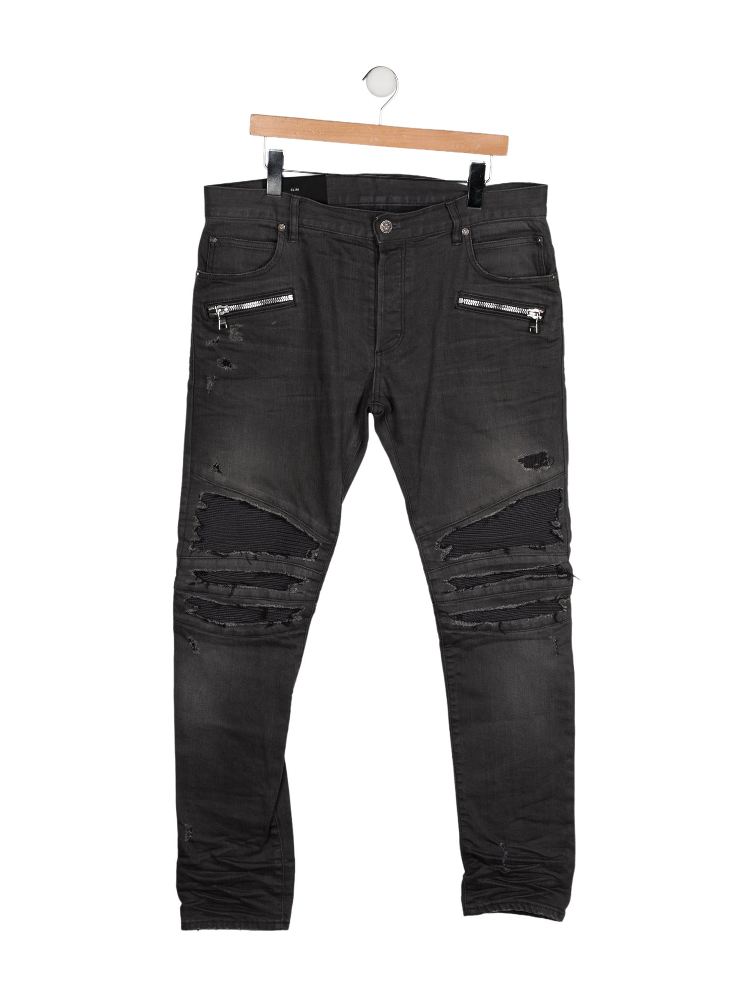 Balmain Moto Jeans