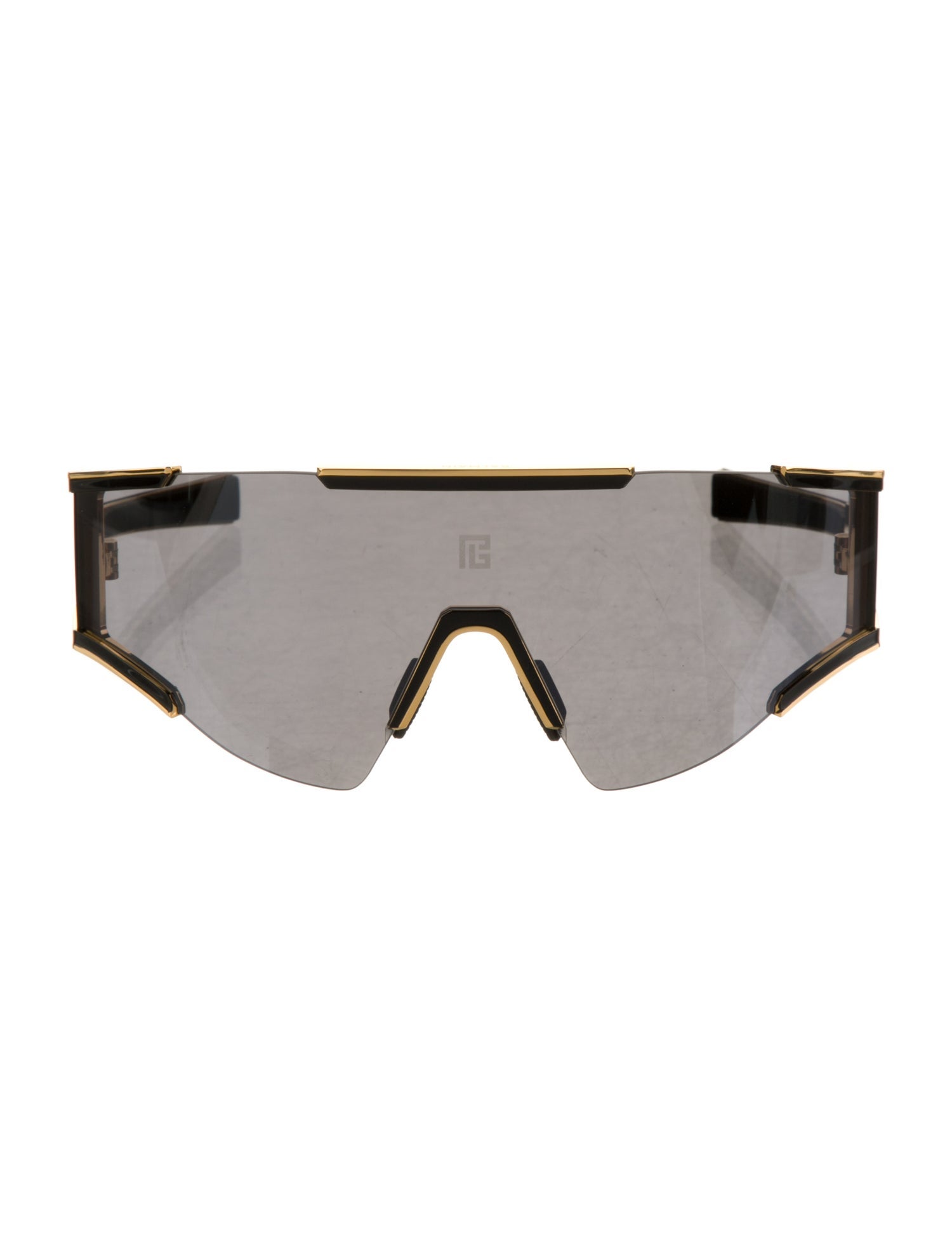 Balmain Shield Mirrored Sunglasses
