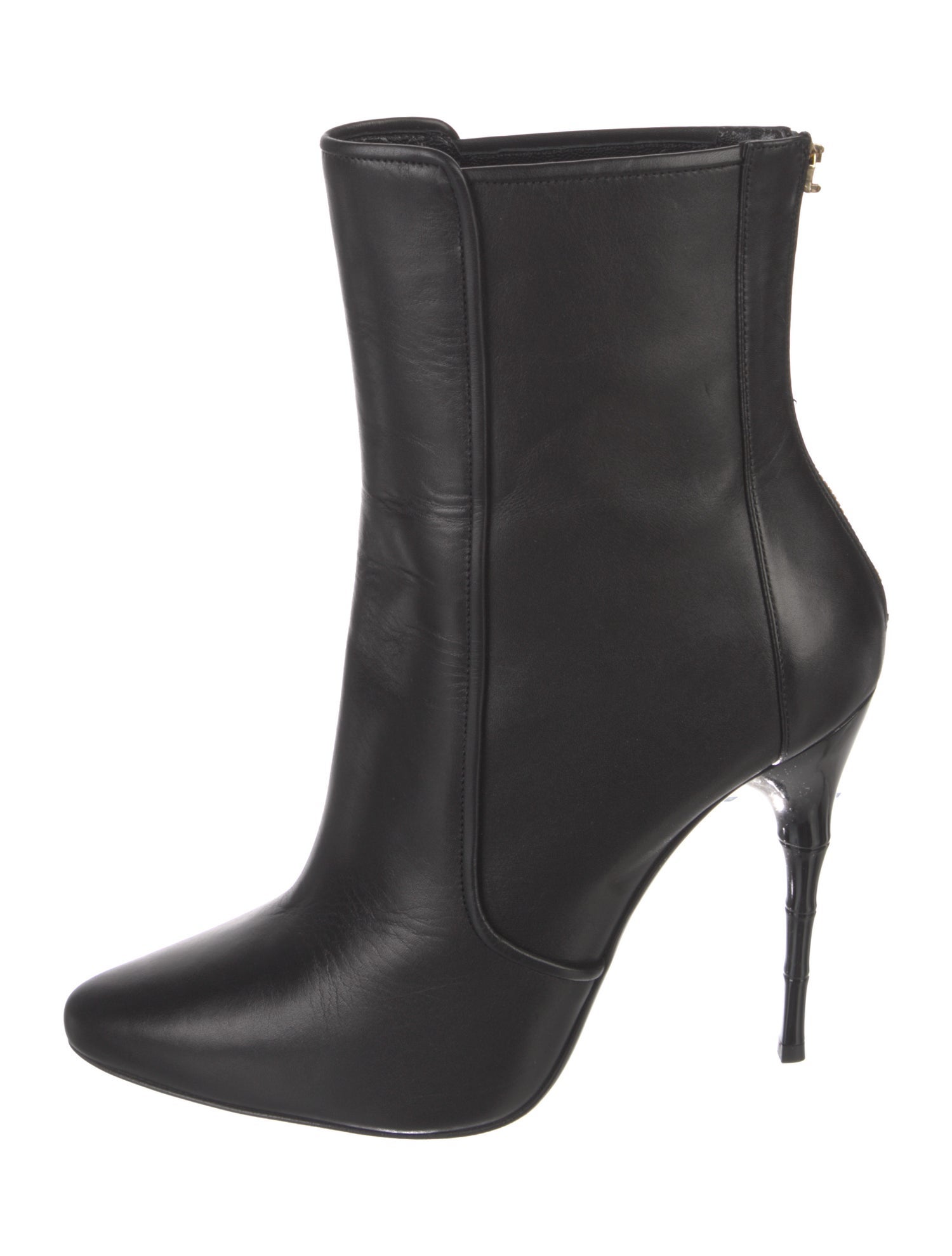 Balmain Leather Sock Boots
