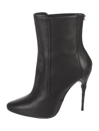Balmain Leather Sock Boots