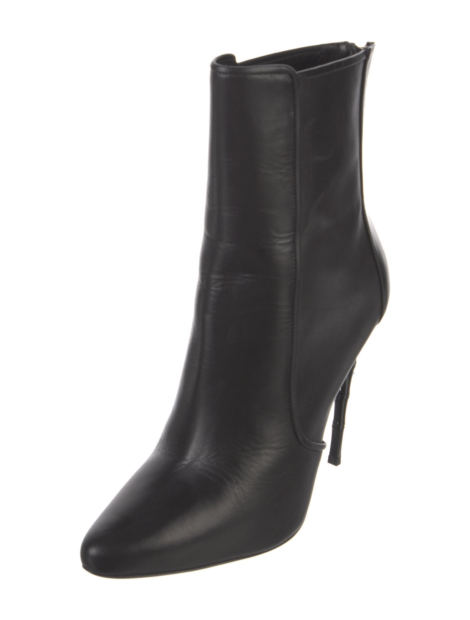 Balmain Leather Sock Boots