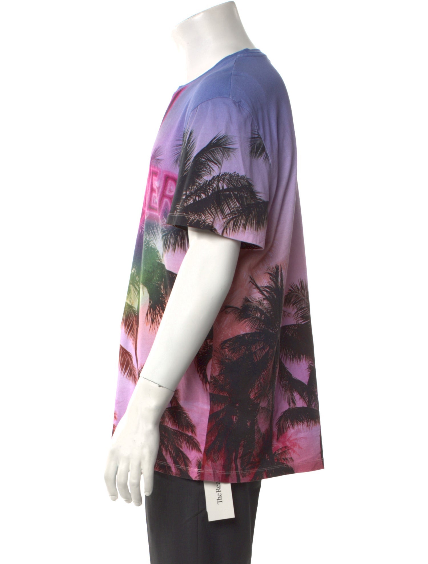 Balmain Graphic Print Crew Neck T-Shirt