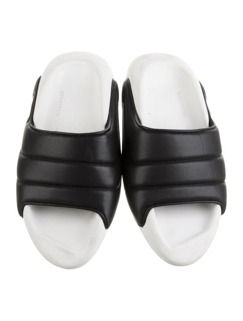 Balmain Leather Slides