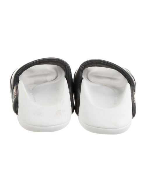 Balmain Leather Slides