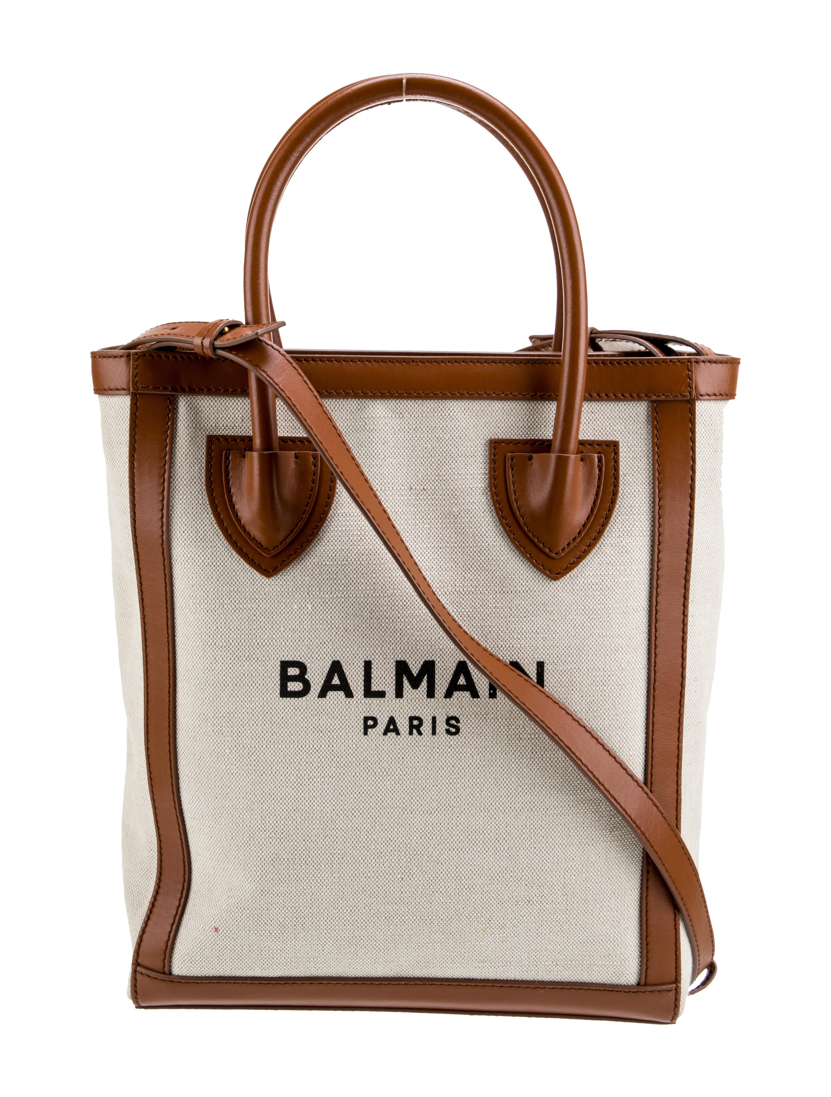 Balmain Canvas Bucket Bag