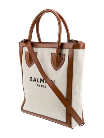 Balmain Canvas Bucket Bag