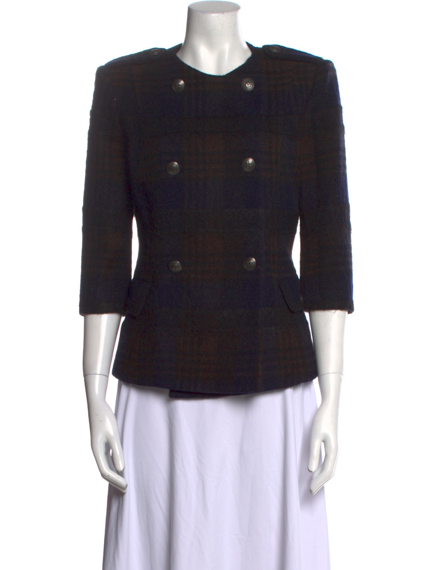 Balmain Wool Crew Neck Sweater