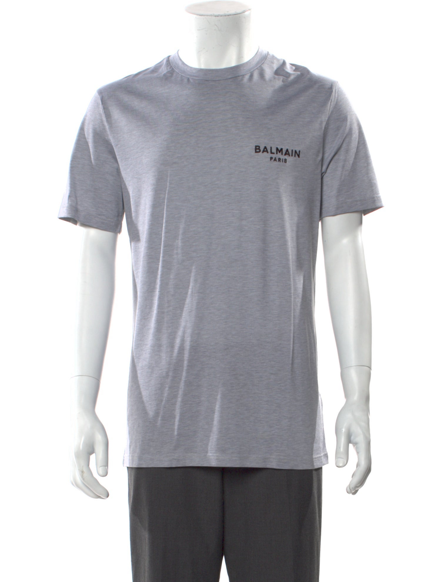 Balmain Crew Neck Short Sleeve T-Shirt w/ Tags