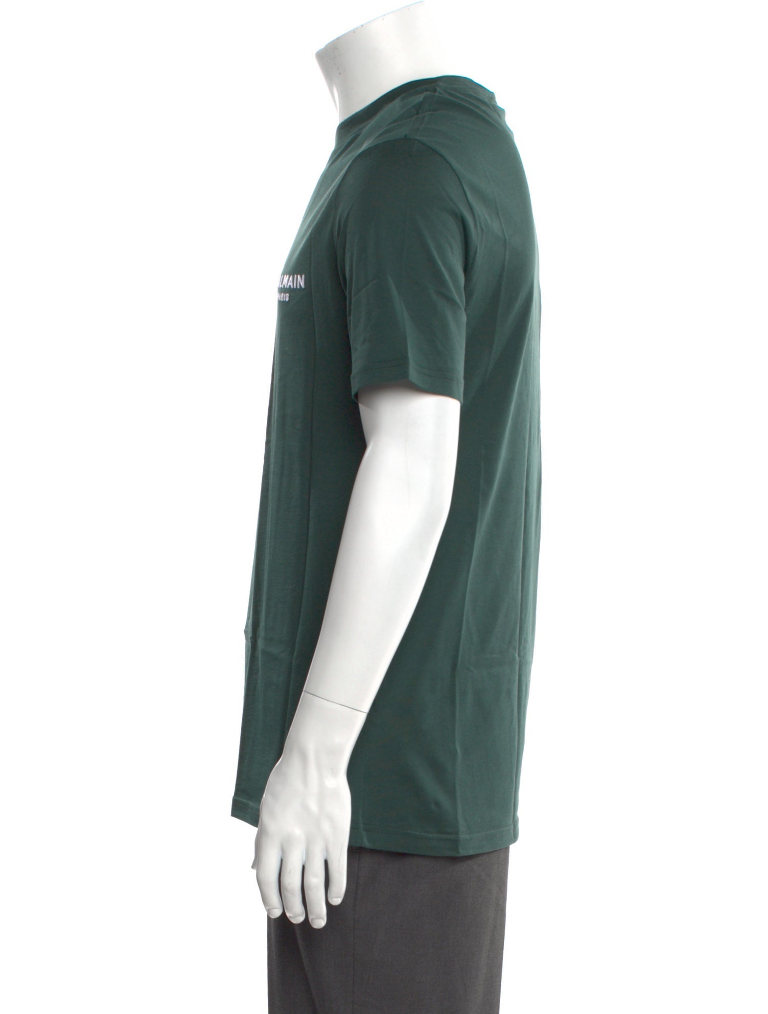 Balmain Graphic Print Crew Neck T-Shirt w/ Tags