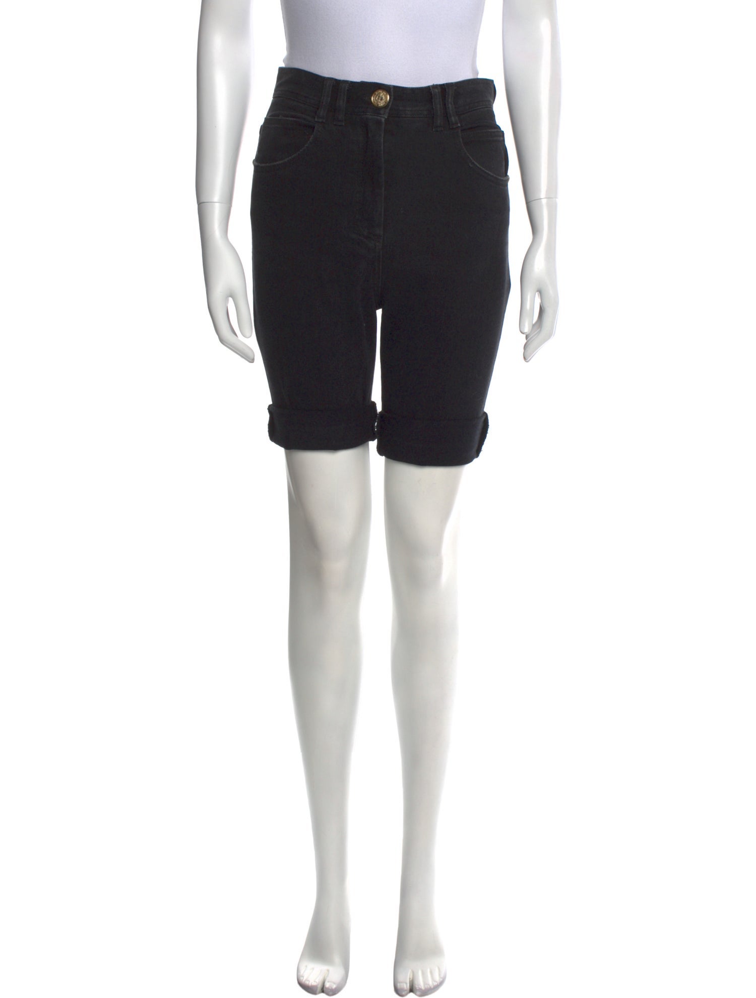 Balmain Wool Knee-Length Shorts