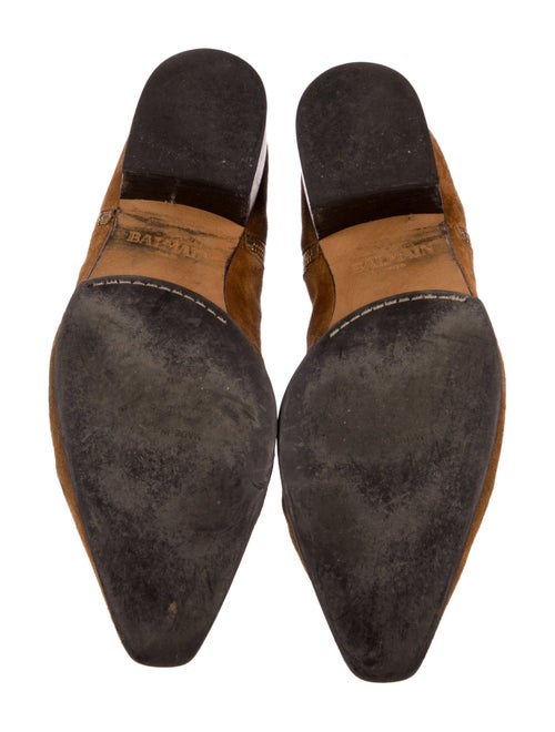 Balmain Suede Boots