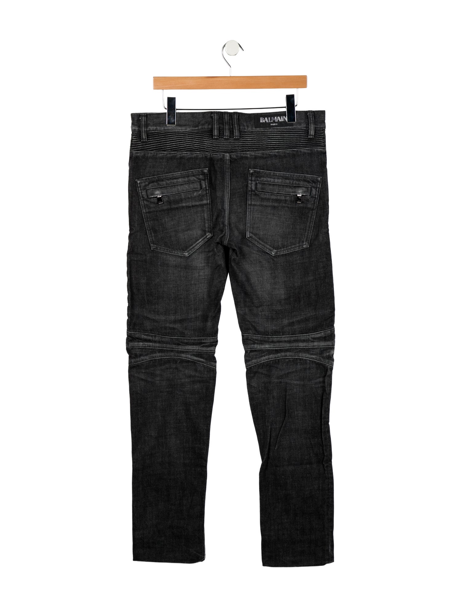 Balmain Moto Jeans