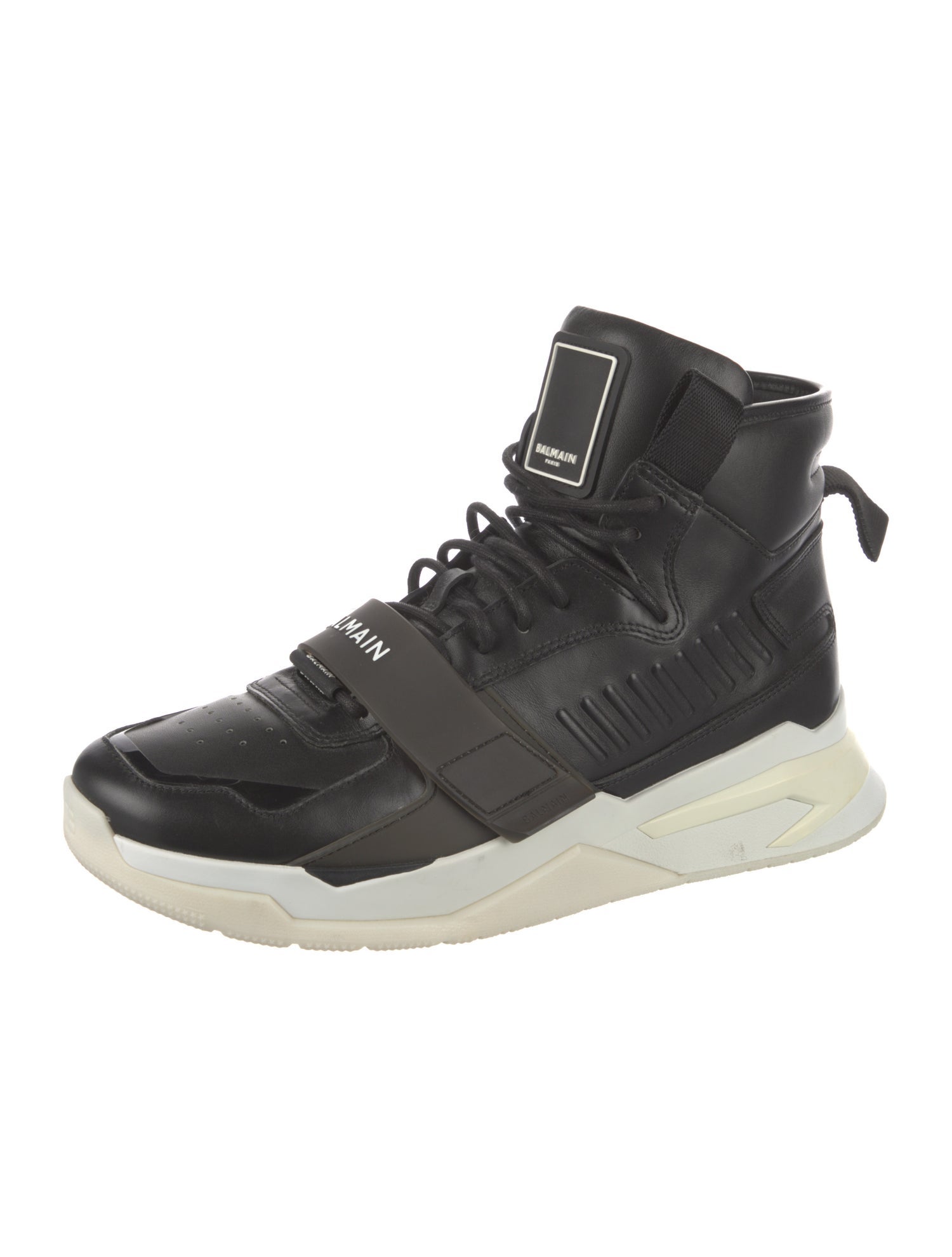 Balmain Leather Sneakers