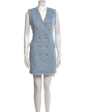 Balmain Tweed Mini Dress