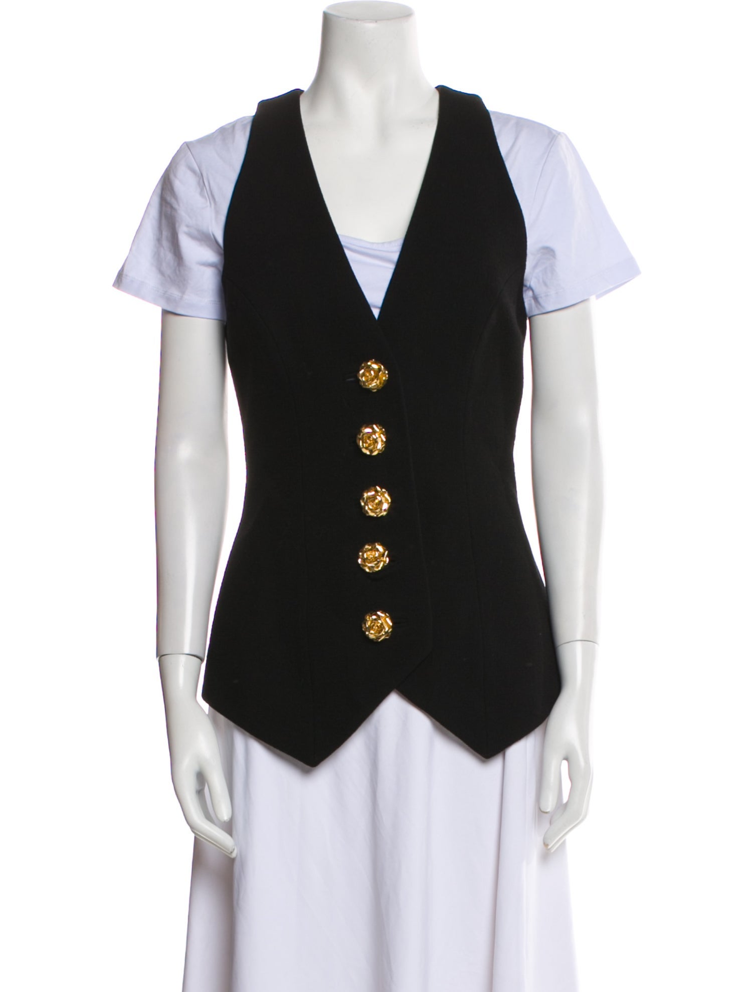 Balmain Virgin Wool Vest w/ Tags