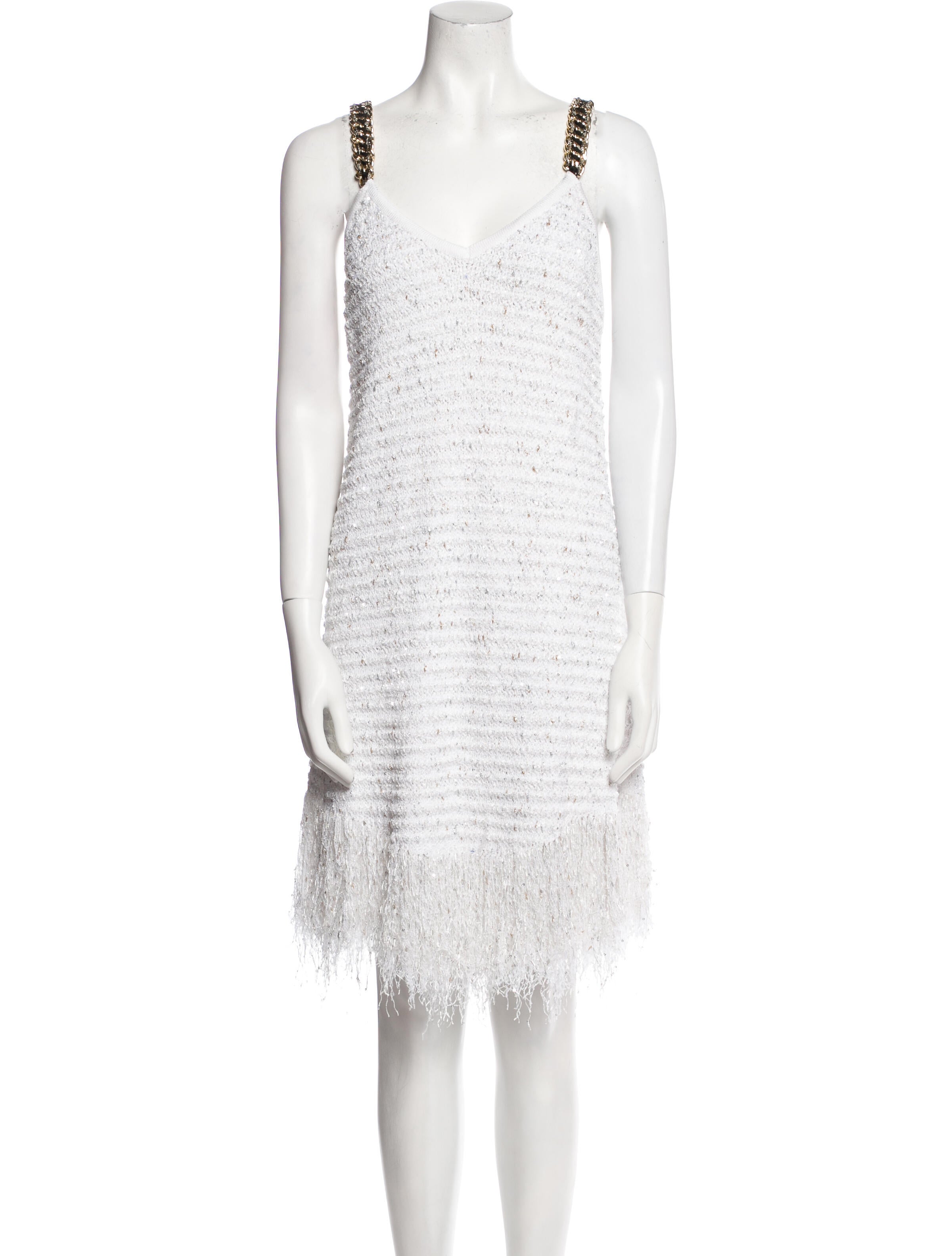 Balmain Terry Cloth Mini Dress