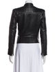 Balmain Leather Biker Jacket