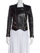 Balmain Leather Biker Jacket