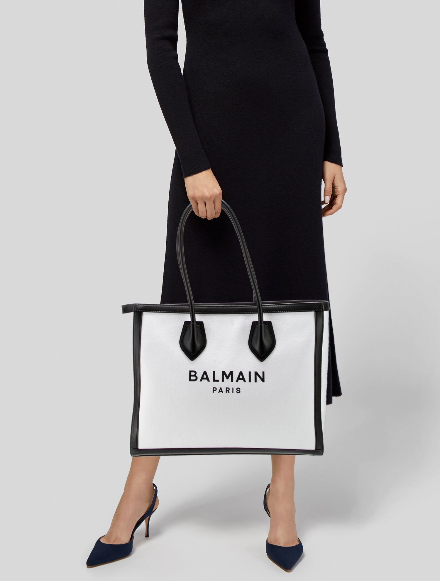 Balmain Canvas Tote