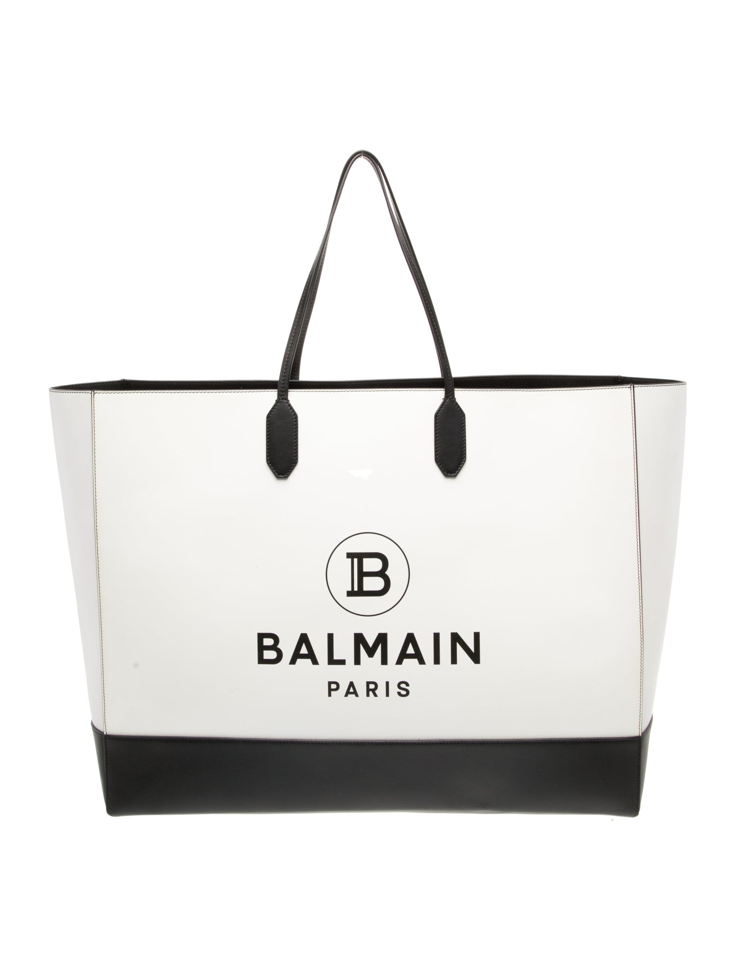 Balmain Leather Tote