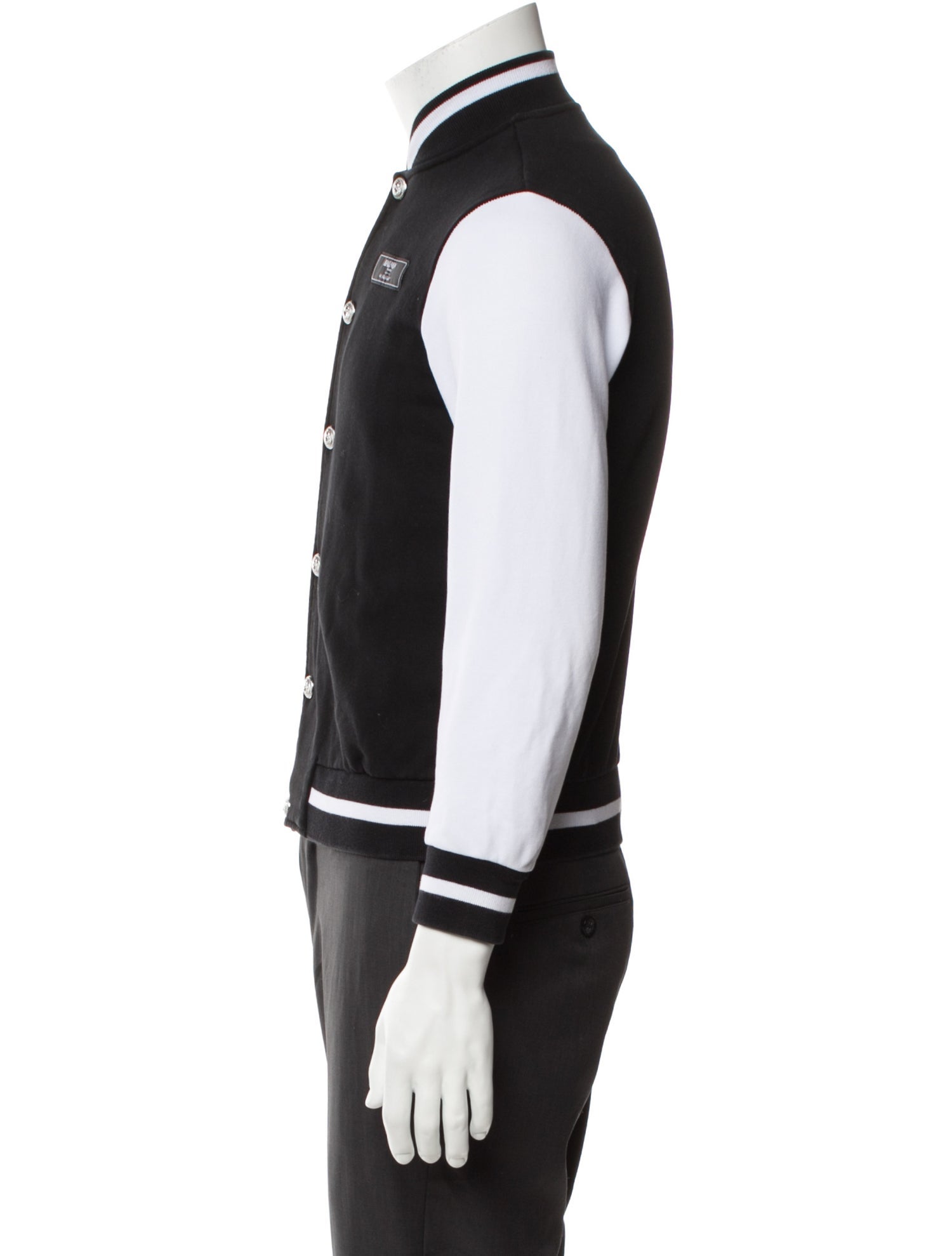 Balmain Striped Varsity Jacket