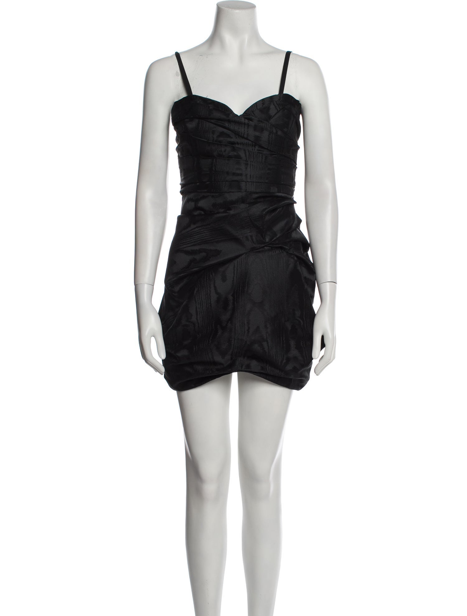 Balmain Square Neckline Mini Dress