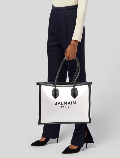 Balmain Canvas Tote