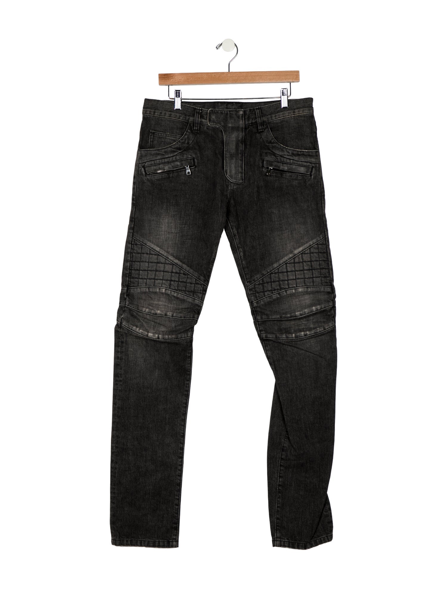 Balmain Moto Jeans