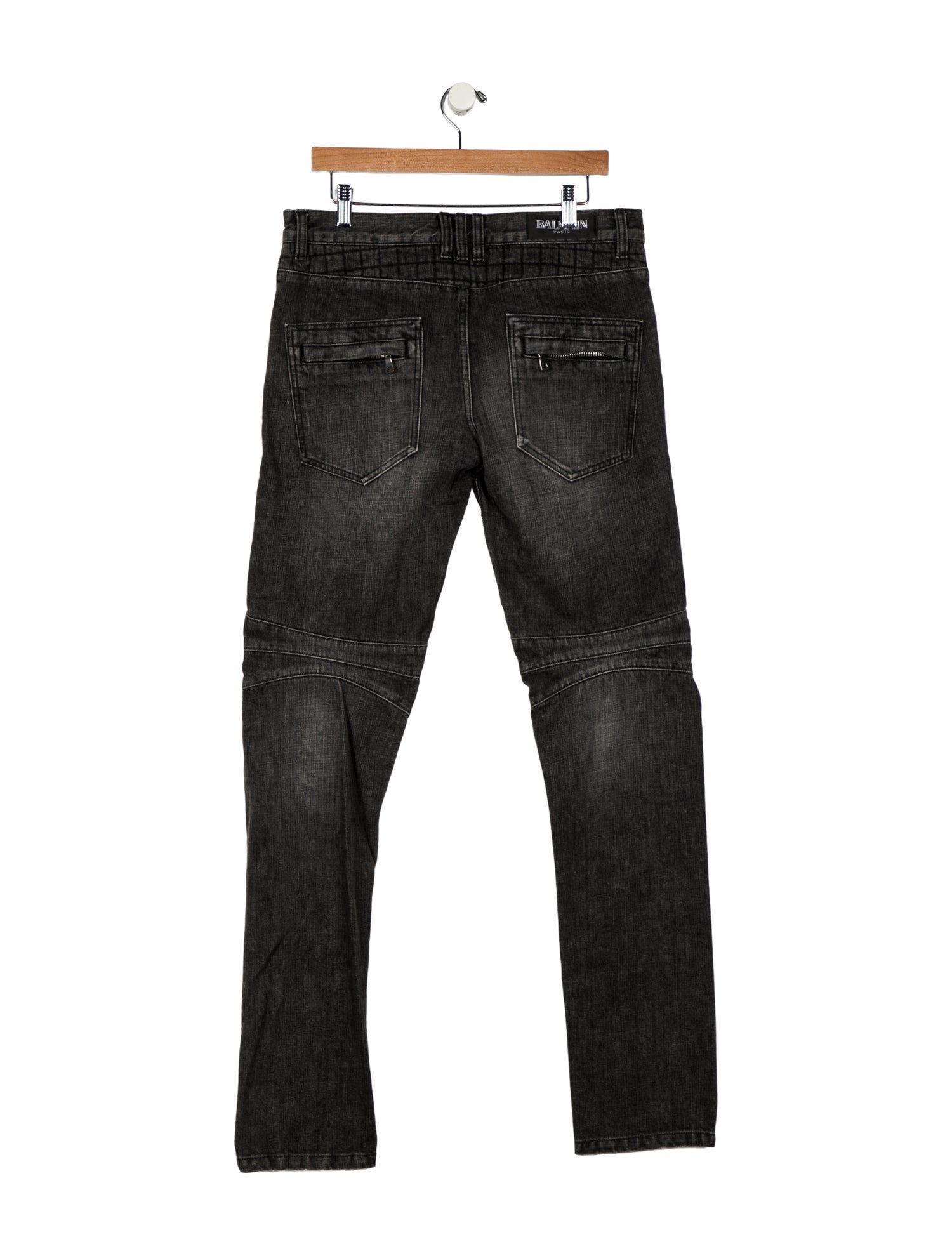 Balmain Moto Jeans