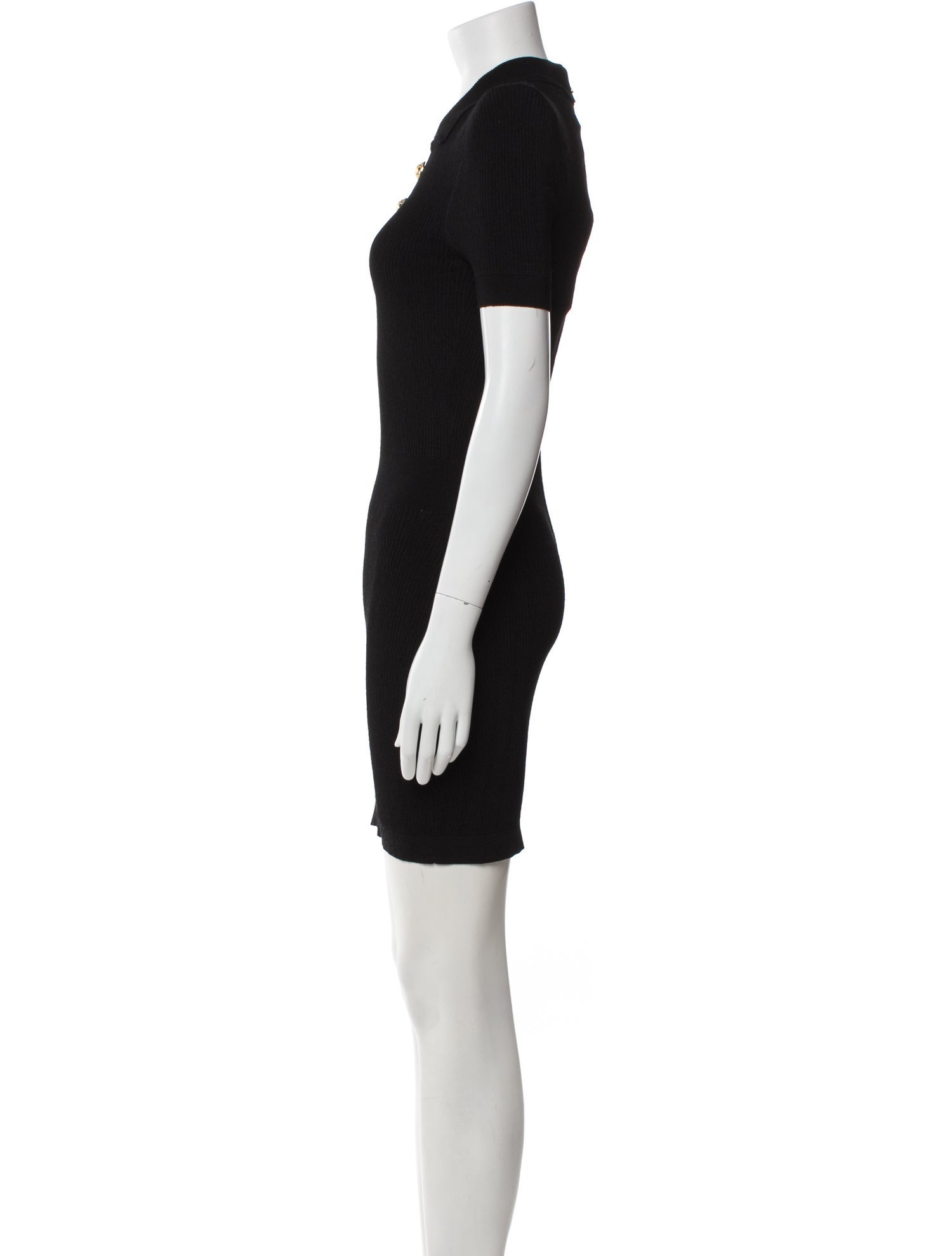 Balmain Mock Neck Mini Dress w/ Tags