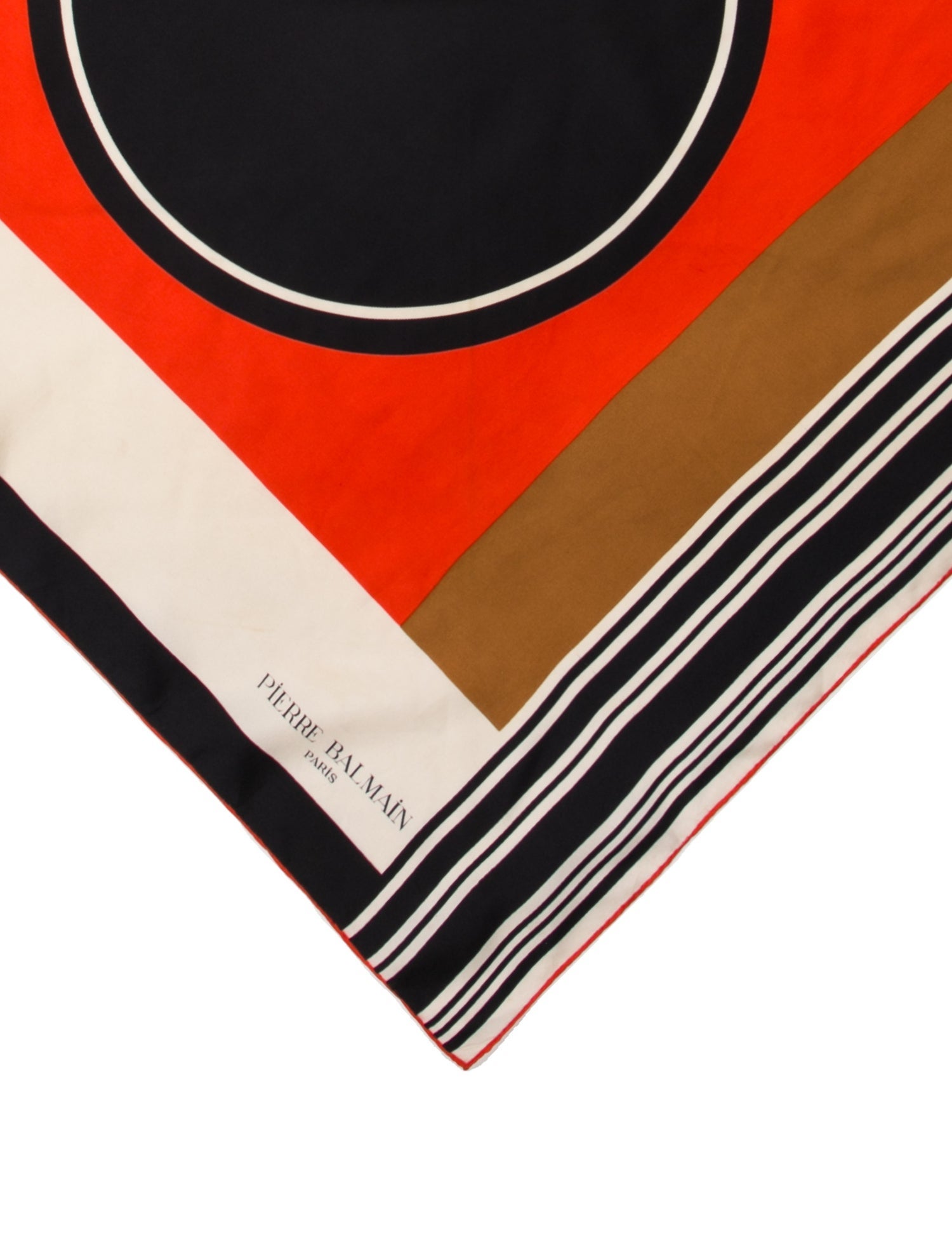 Pierre Balmain Silk Vintage Scarf