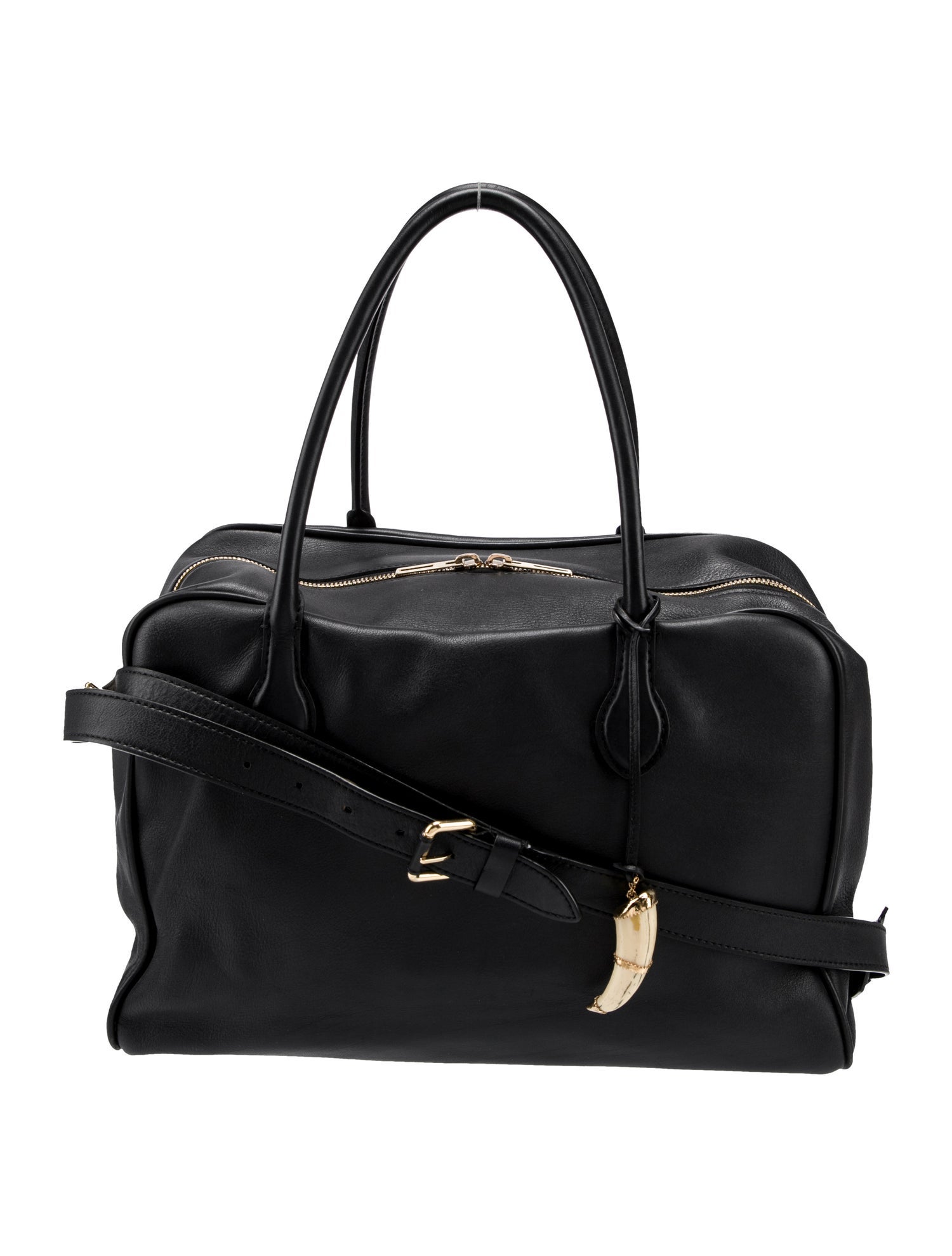 Balmain Leather Shoulder Bag