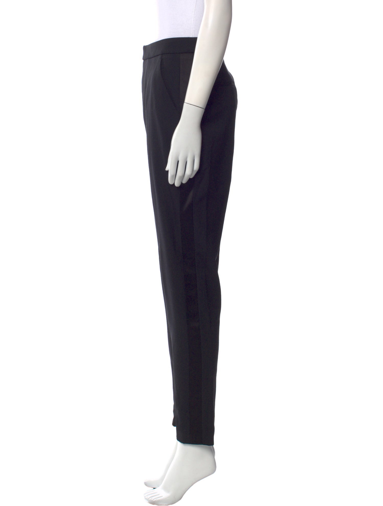Balmain Virgin Wool Straight Leg Pants