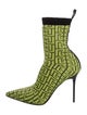 Balmain Printed Sock Boots