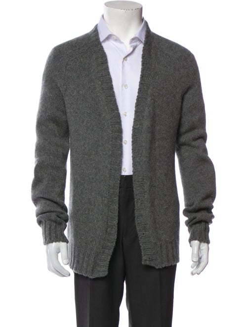 Balmain Cashmere Open Front Cardigan