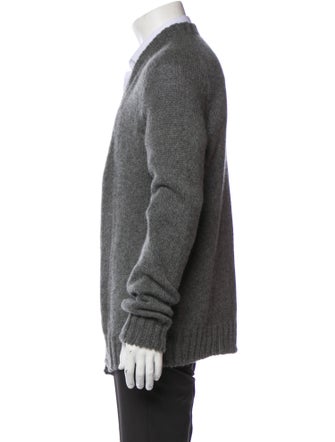 Balmain Cashmere Open Front Cardigan