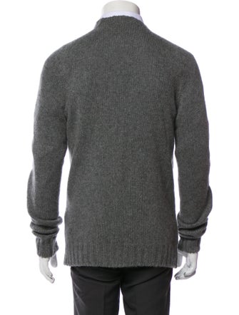 Balmain Cashmere Open Front Cardigan
