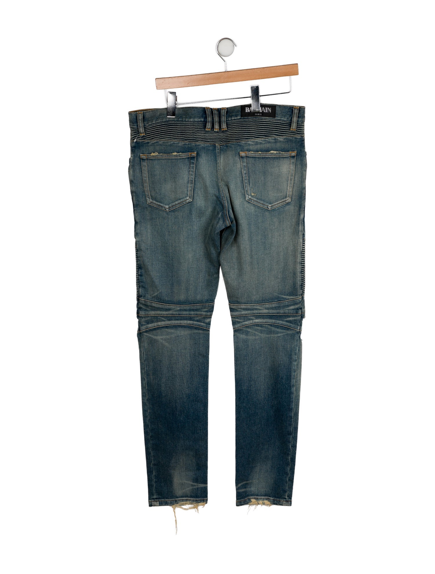 Balmain Moto Jeans