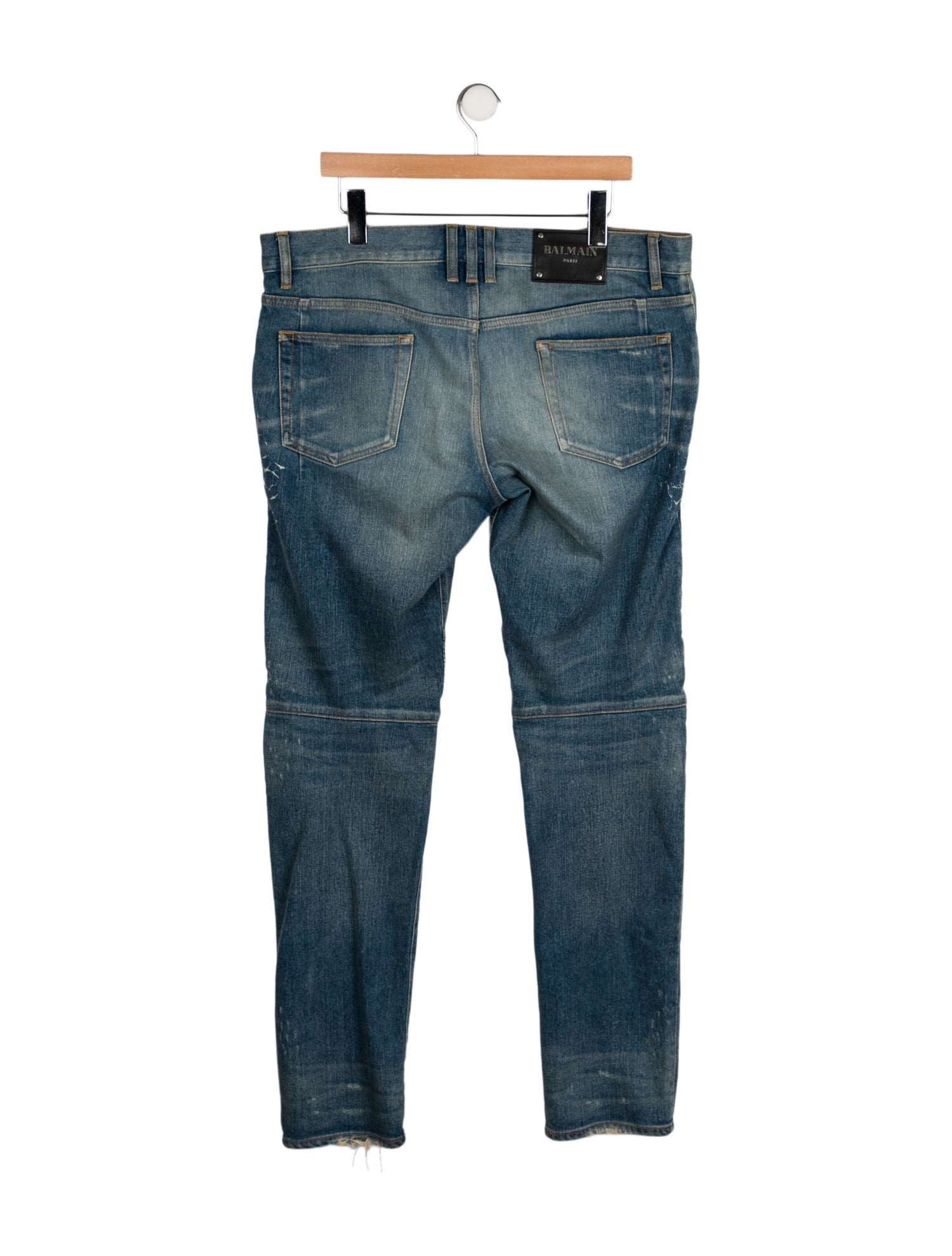Balmain Moto Jeans