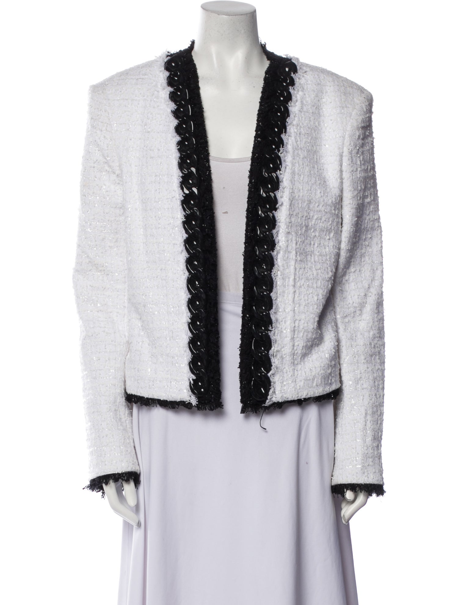 Balmain Tweed Pattern Evening Jacket