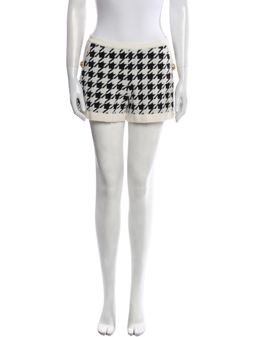 Balmain Printed Mini Shorts