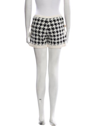 Balmain Printed Mini Shorts