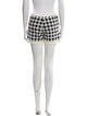 Balmain Printed Mini Shorts