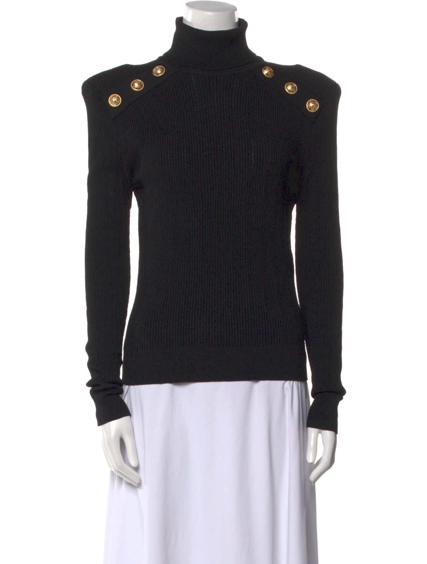 Balmain Wool Turtleneck Sweater