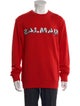 Balmain Signature Logo Graphic Print Pullover