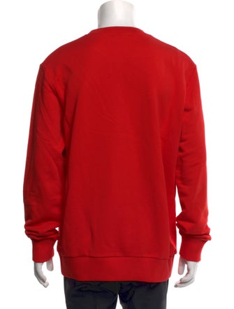 Balmain Signature Logo Graphic Print Pullover